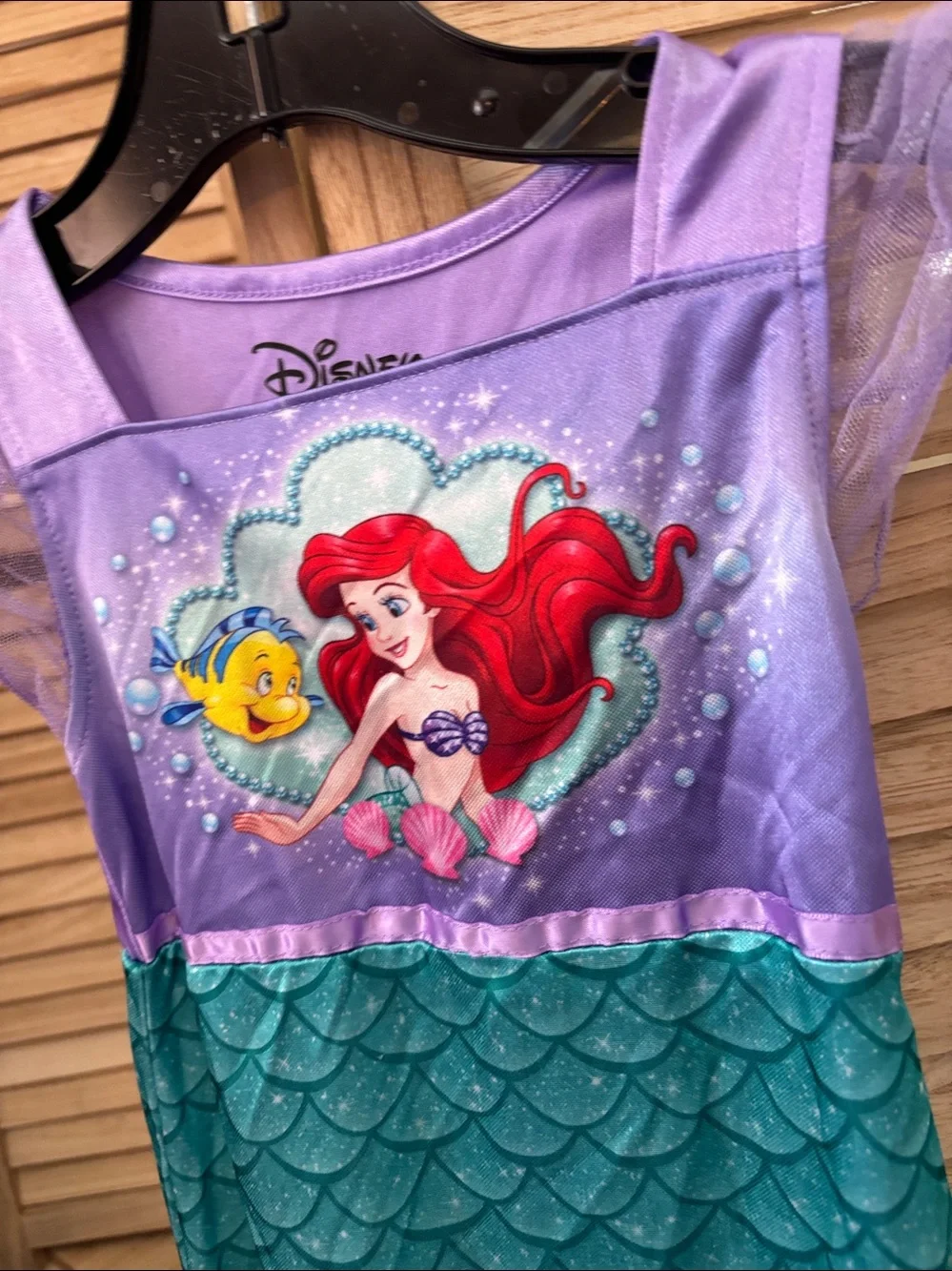 Disney Lavender Ariel-Inspired Girls Costume 4/5